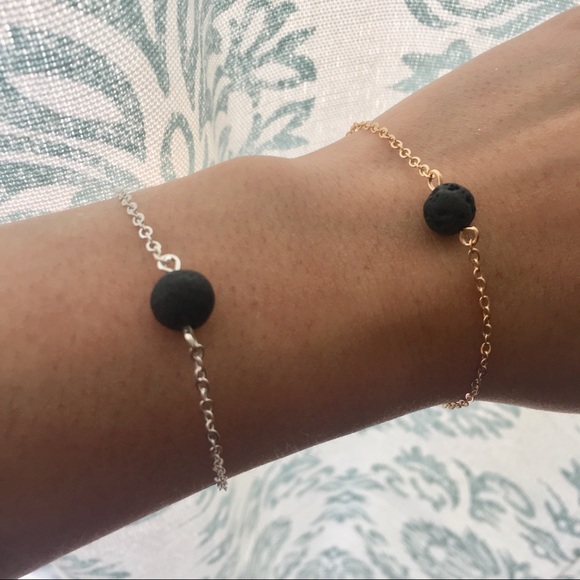 Jewelry - Delicate Lava Bead Essential Oil Diffuser Bracelet Jewelry - Delicate Lava Bead Essential Oil Diffuser Bracelet